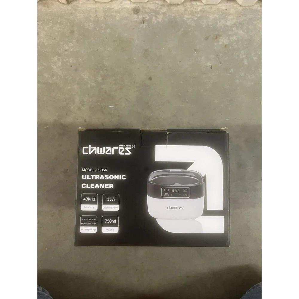 Ultrasonic Cleaner JX-956 New‎ Black and white 750ML 35W 43 KHz